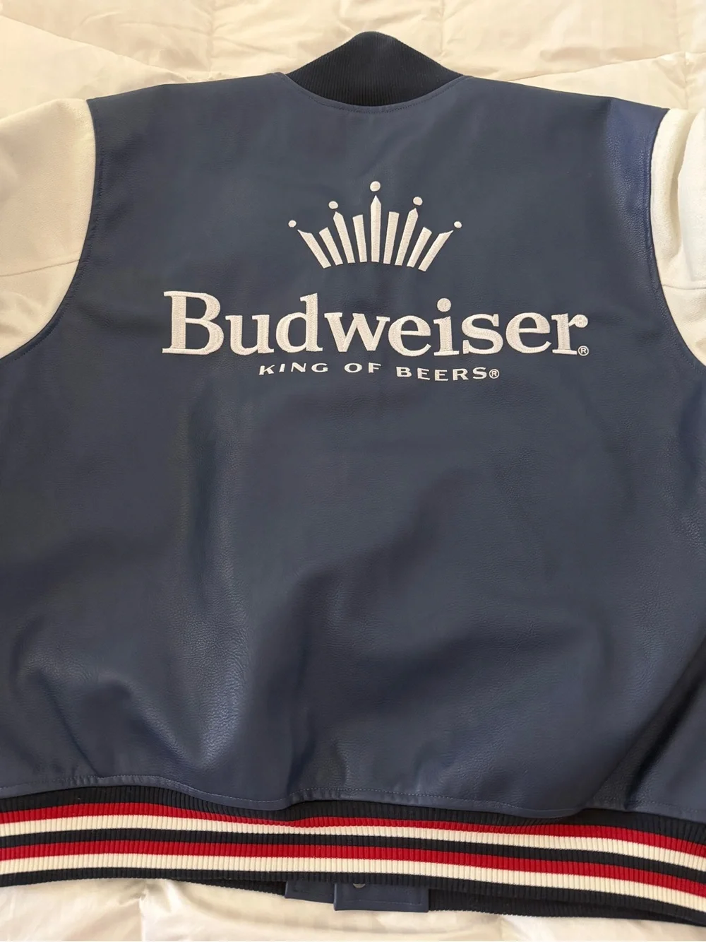 PacSun Navy, Red and White Varsity Jacket